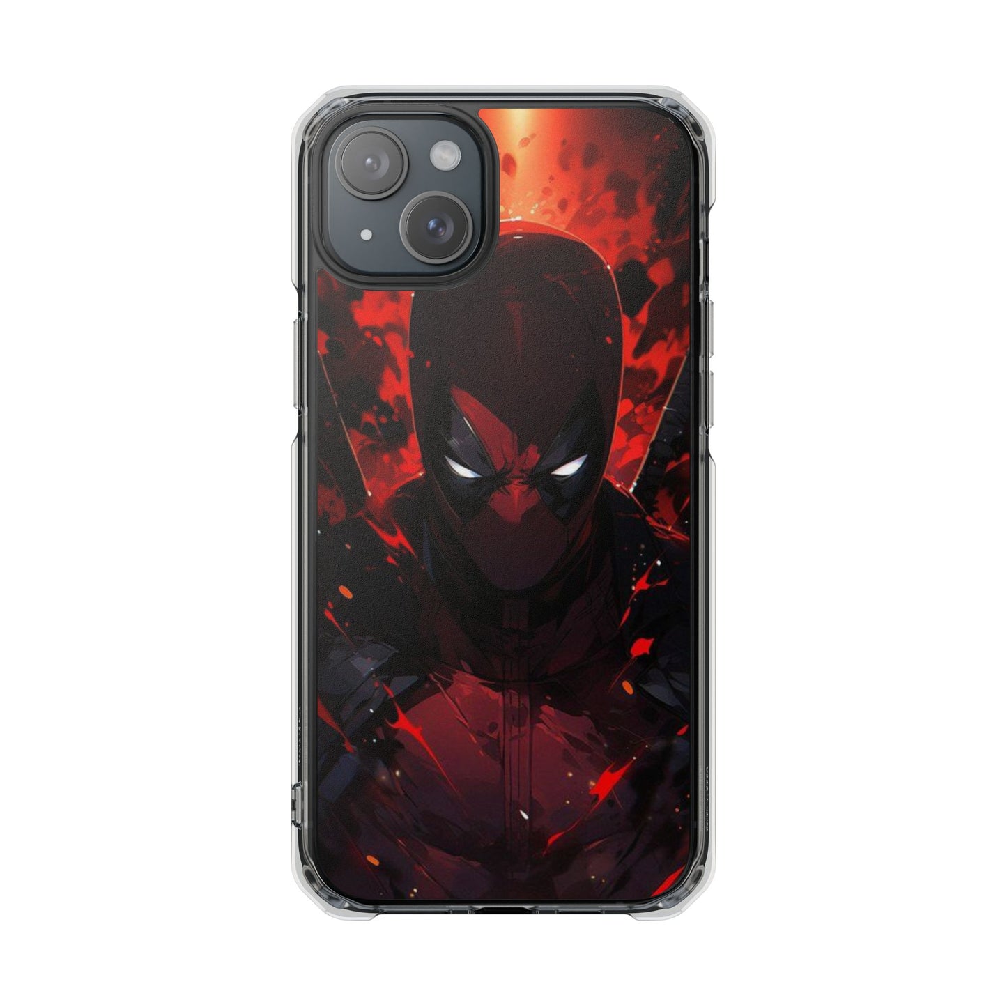 Deadpool | Iphone 16 Pro Max | Magnetic Clear Impact Cases