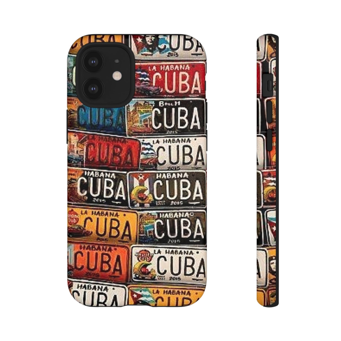 Cuban Old Car Registration Tough Cases| Iphone 16| Samsung Galaxy S 24