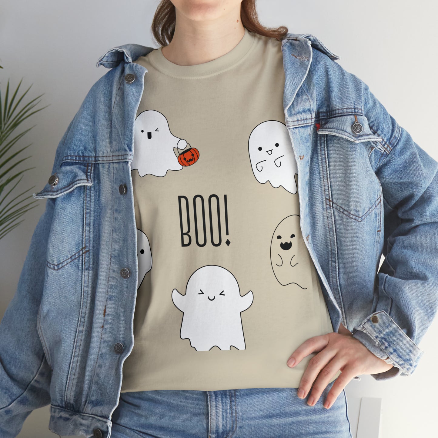 Little Ghosts  | Halloween  |  Unisex Heavy Cotton Tee