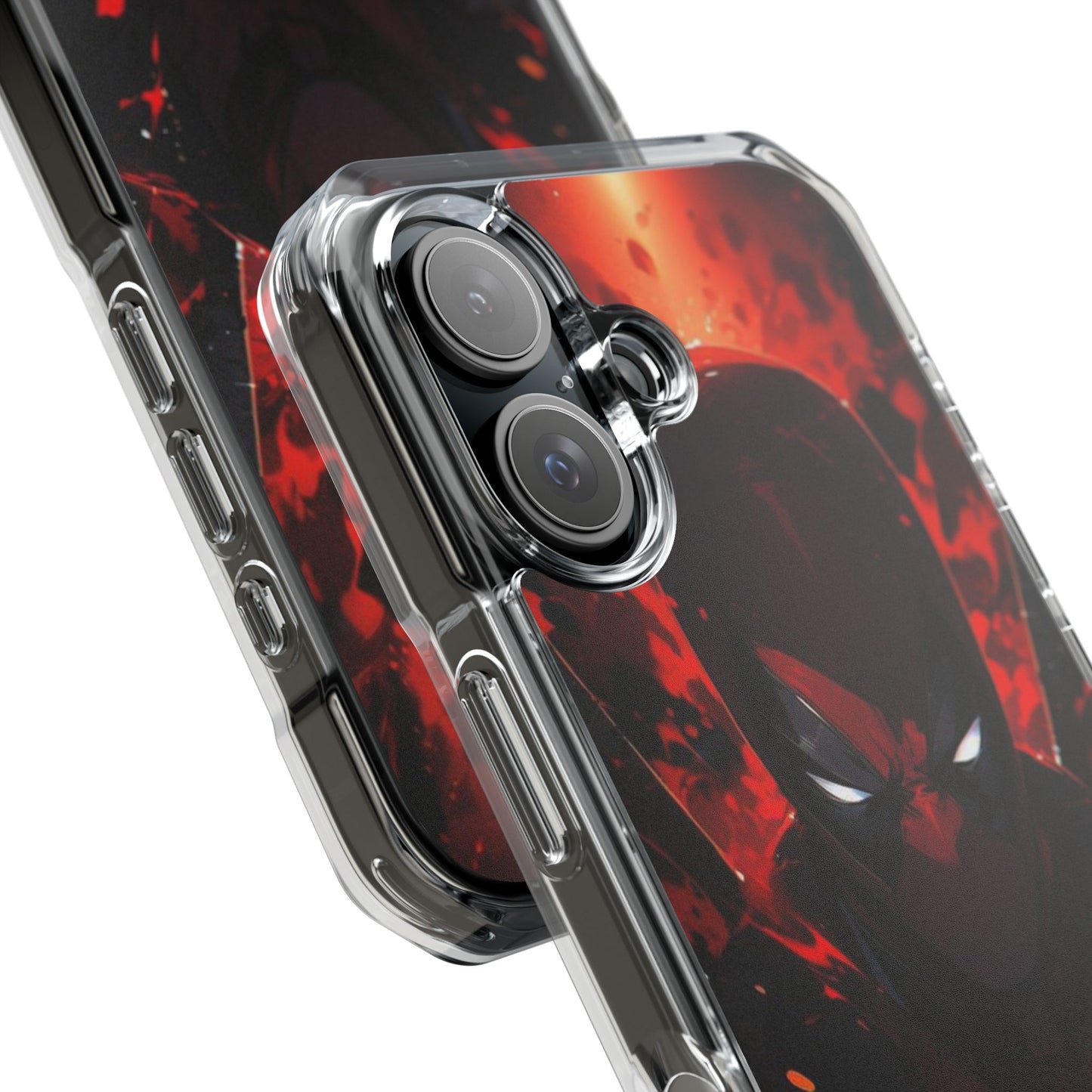 Deadpool | Iphone 16 Pro Max | Magnetic Clear Impact Cases