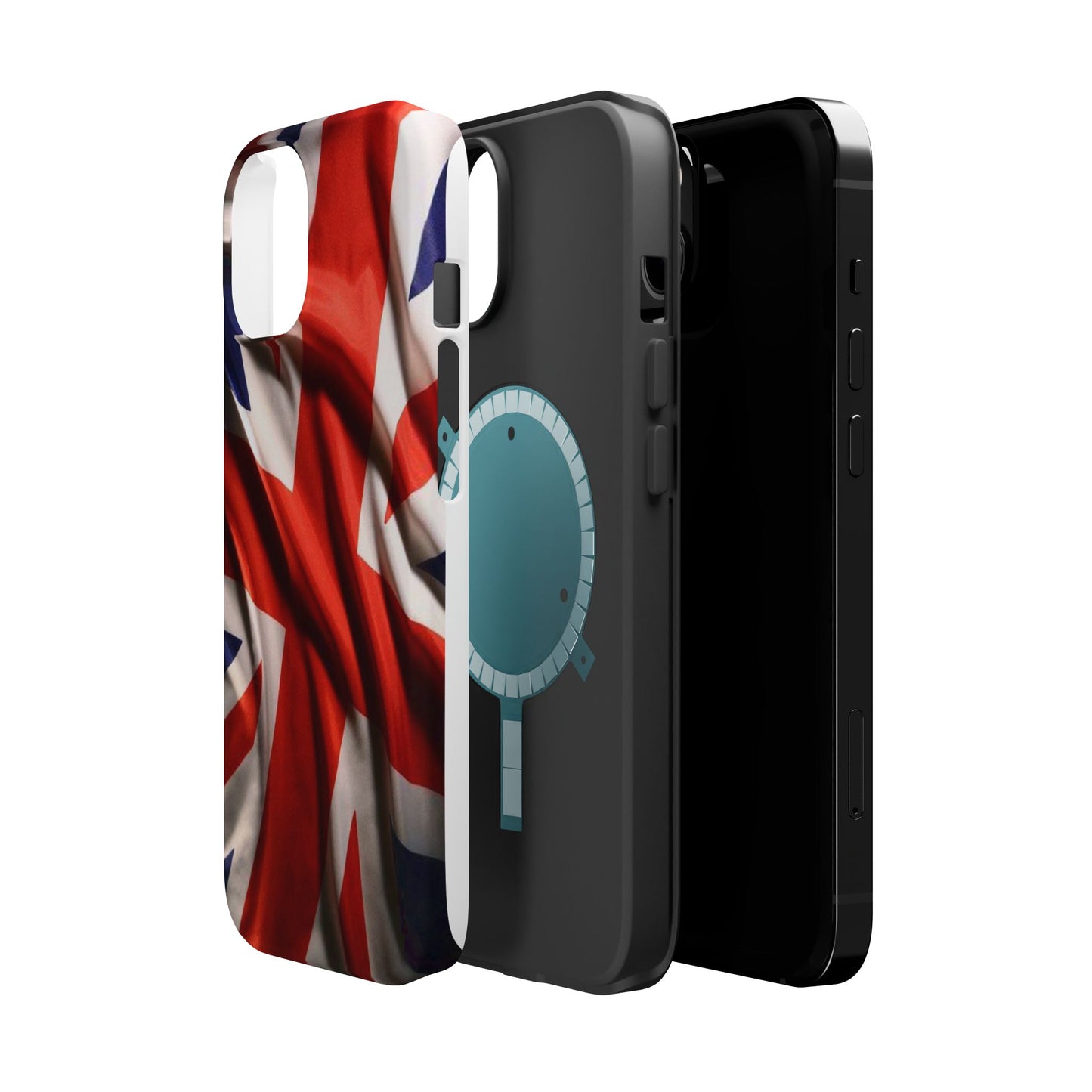 United kingdom Flag | Iphone 16 Pro Max | Magsafe | Magnetic Tough Cases