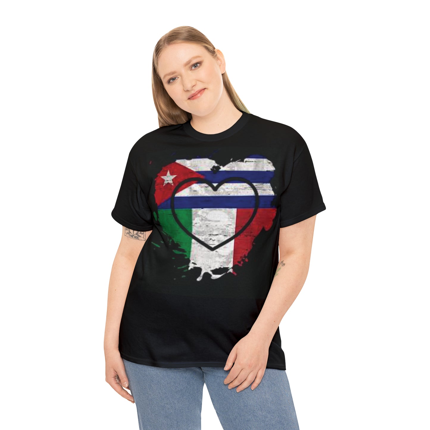 Cuba and Italy together |  Tourist Shirt  | Shirt Travel Unisex Heavy Cotton Tee