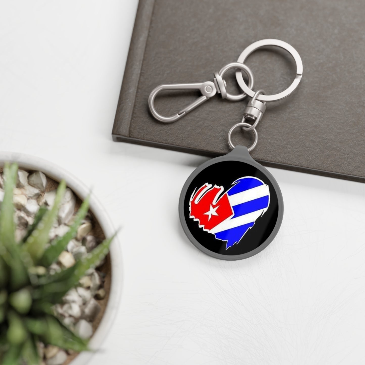 Cuban Flag | Bandera Cubana  | Cuban Keyring Tag