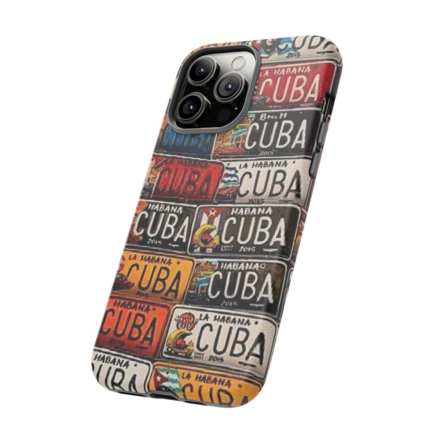 Cuban Old Car Registration Tough Cases| Iphone 16| Samsung Galaxy S 24