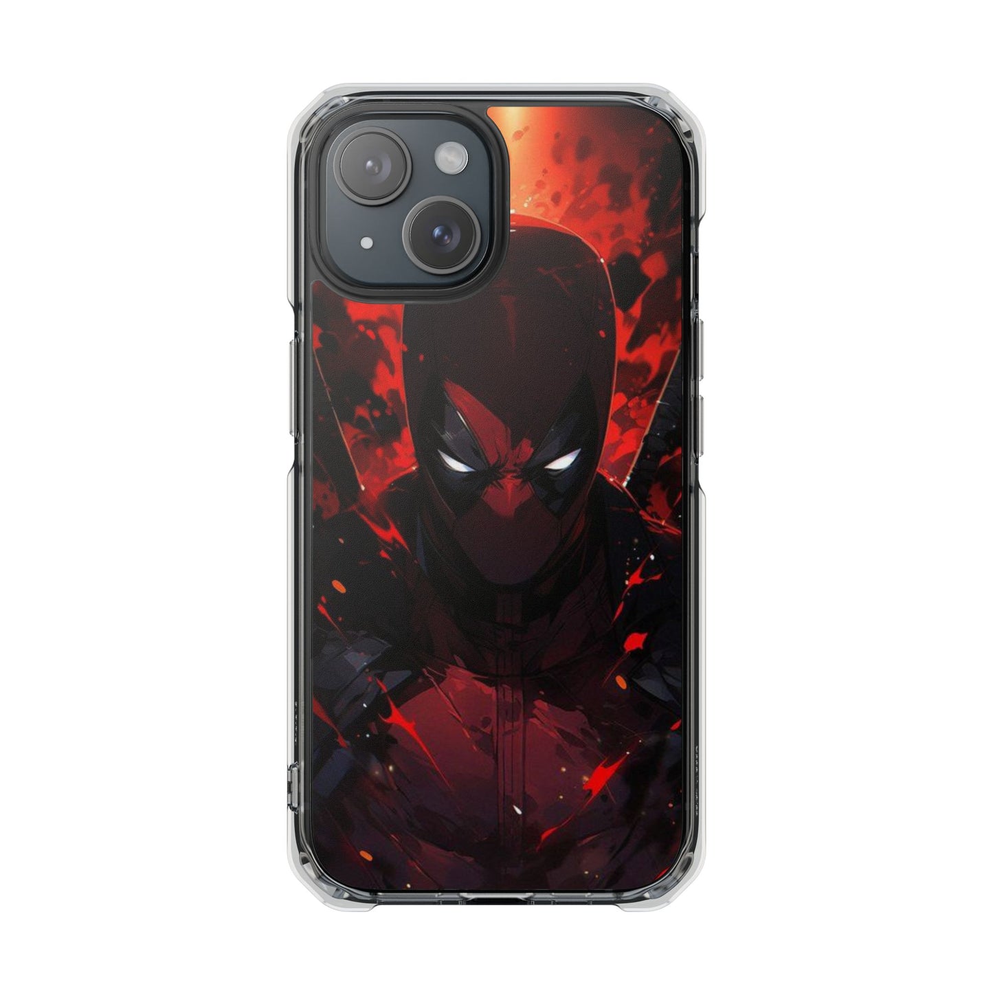 Deadpool | Iphone 16 Pro Max | Magnetic Clear Impact Cases