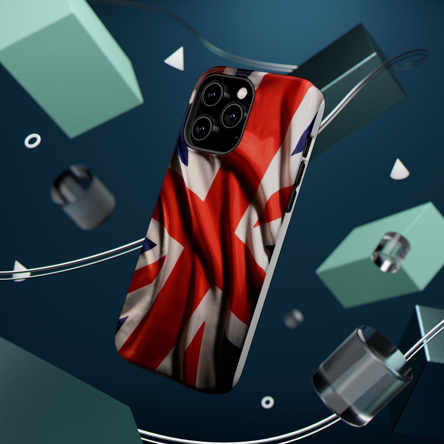 United kingdom Flag | Iphone 16 Pro Max | Magsafe | Magnetic Tough Cases