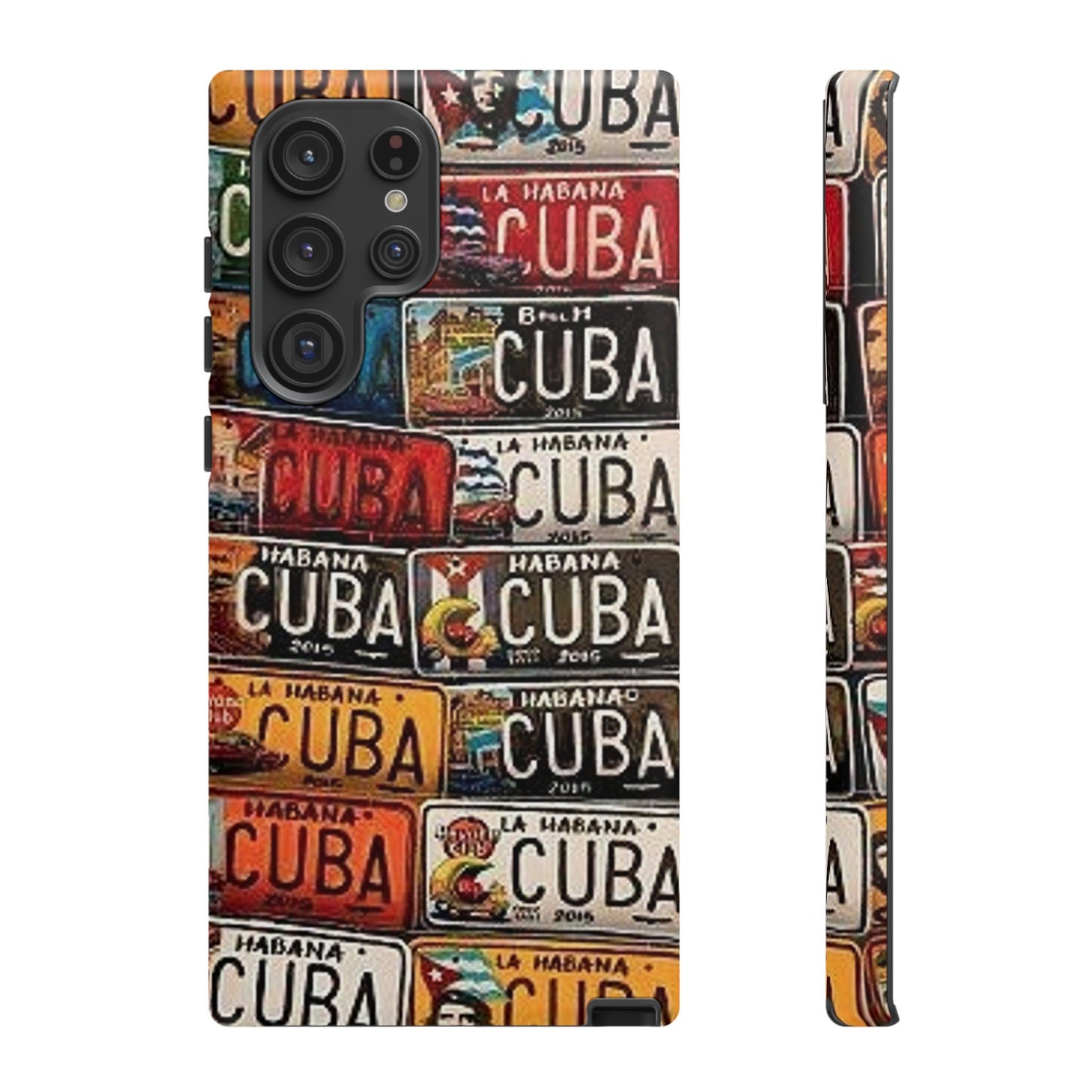 Cuban Old Car Registration Tough Cases| Iphone 16| Samsung Galaxy S 24