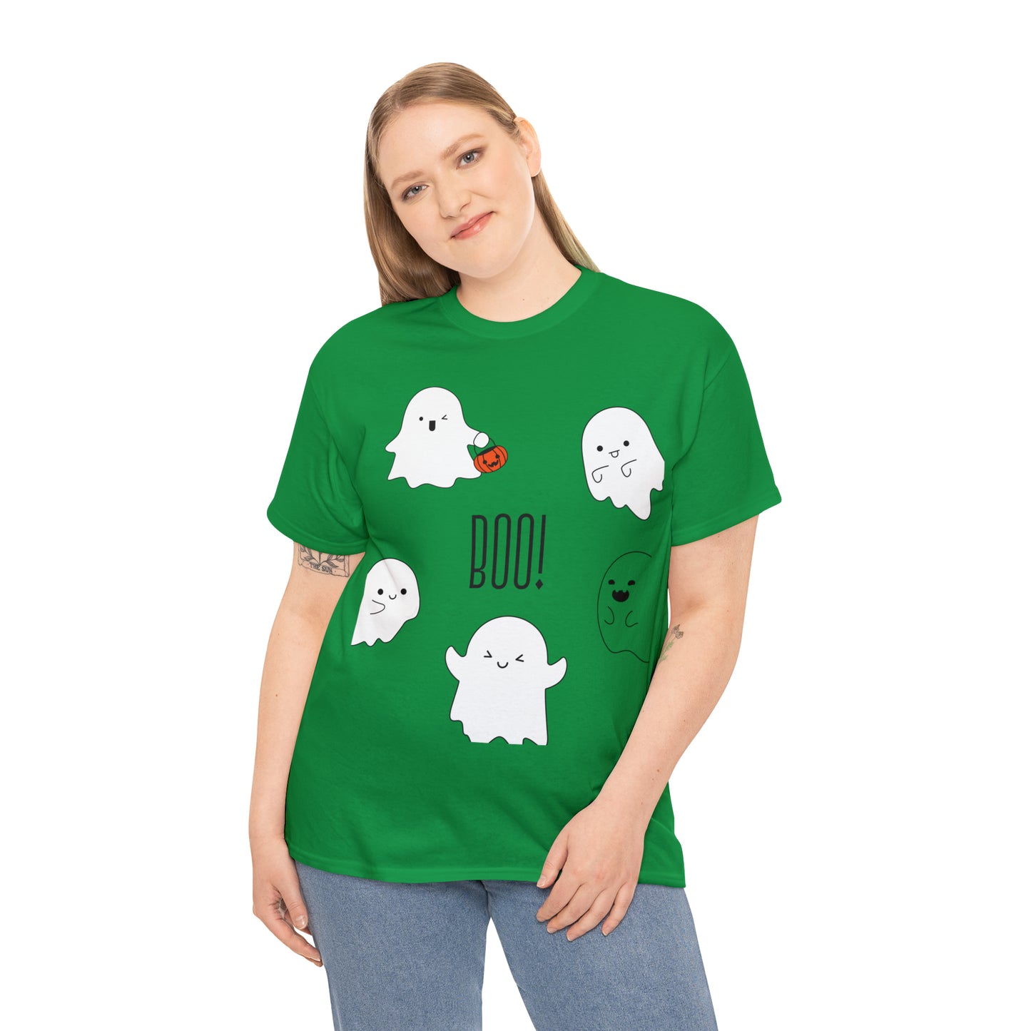 Little Ghosts  | Halloween  |  Unisex Heavy Cotton Tee