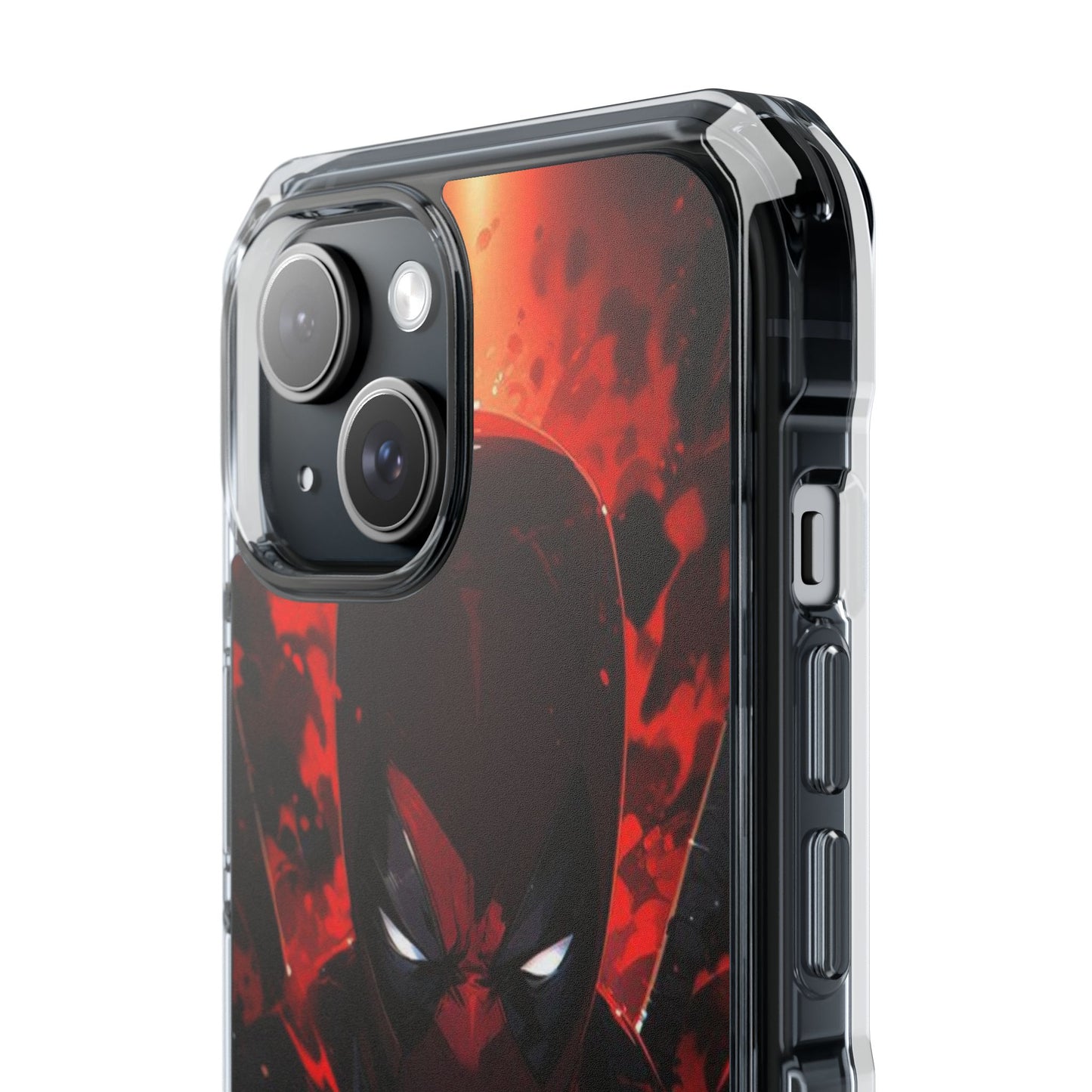 Deadpool | Iphone 16 Pro Max | Magnetic Clear Impact Cases