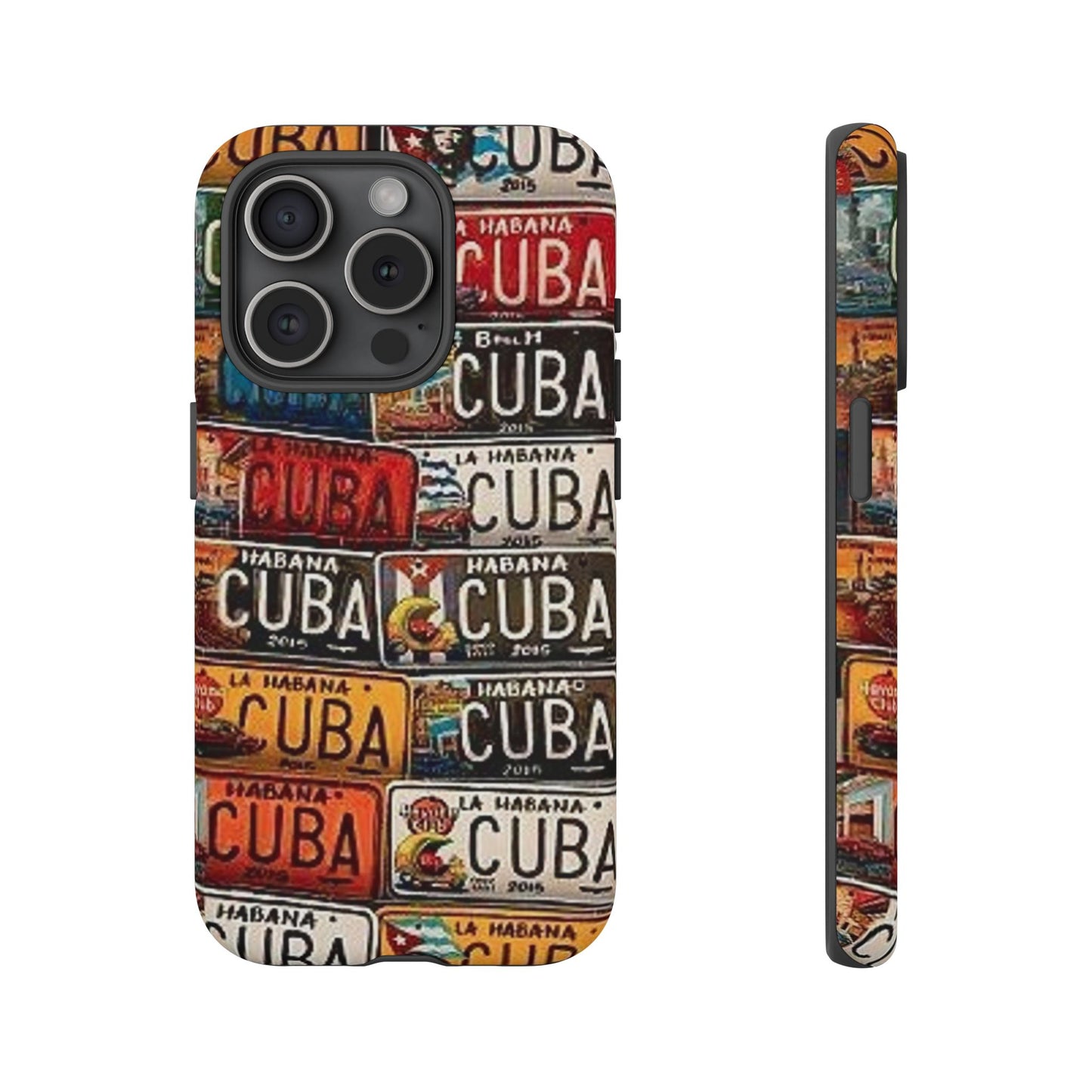 Cuban Old Car Registration Tough Cases| Iphone 16| Samsung Galaxy S 24