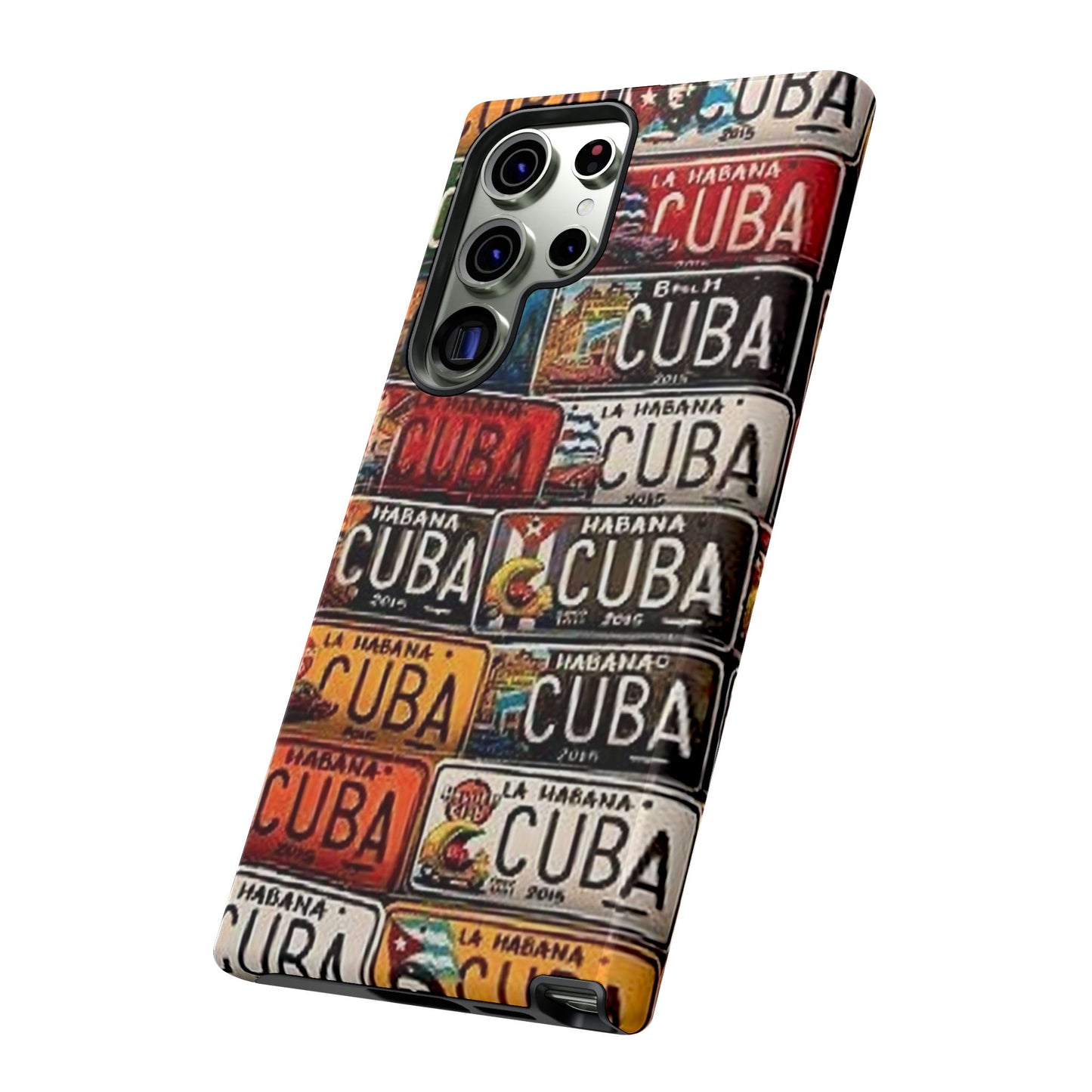 Cuban Old Car Registration Tough Cases| Iphone 16| Samsung Galaxy S 24