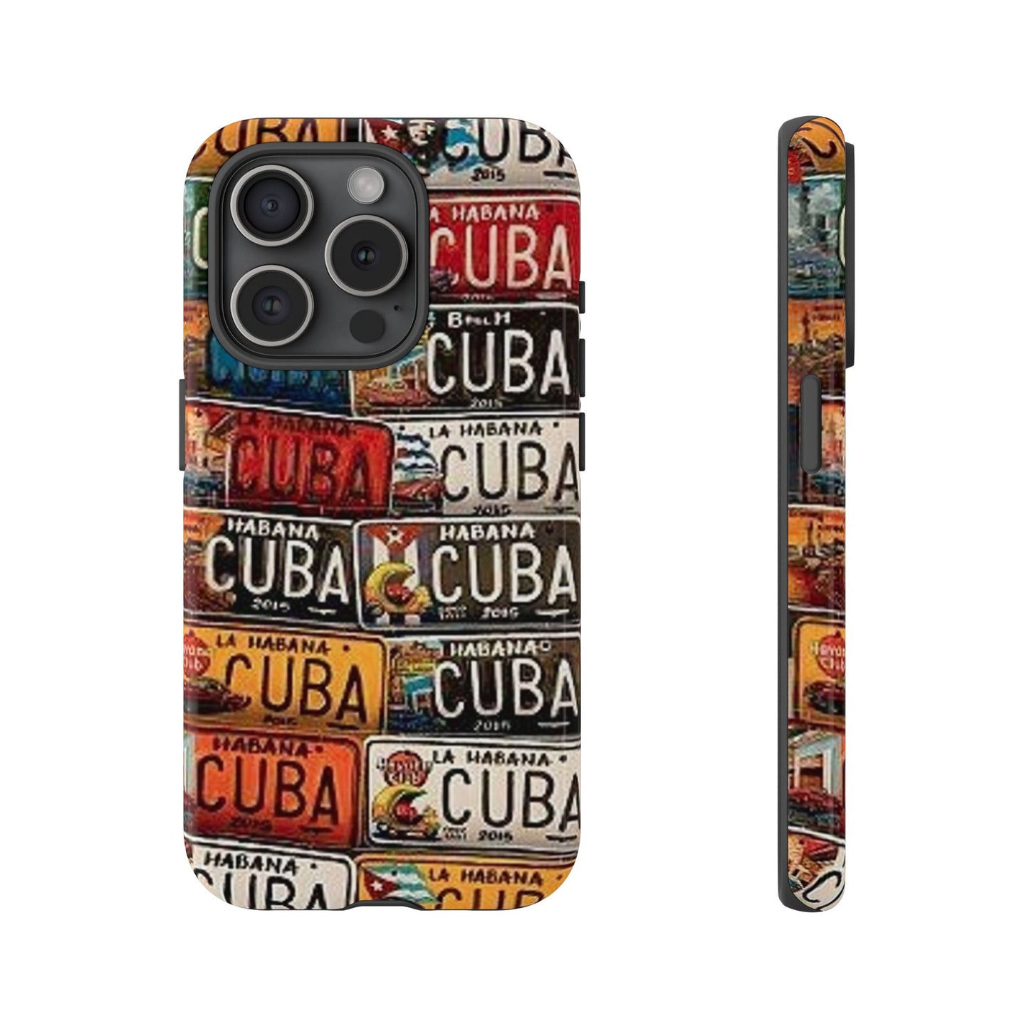 Cuban Old Car Registration Tough Cases| Iphone 16| Samsung Galaxy S 24