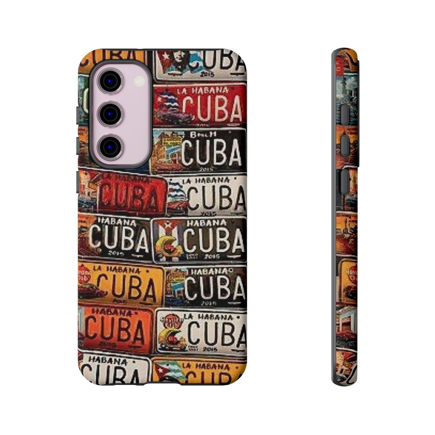 Cuban Old Car Registration Tough Cases| Iphone 16| Samsung Galaxy S 24