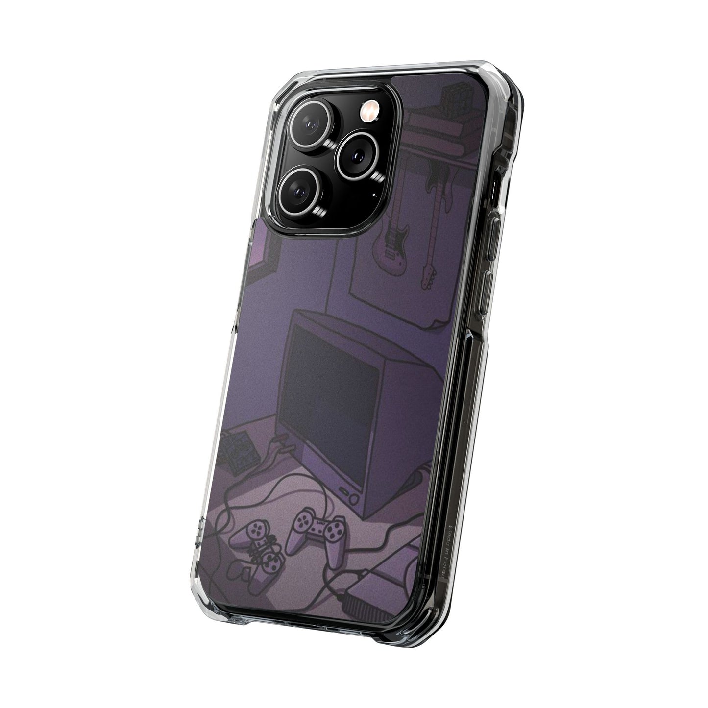 Retro Game Room | Iphone 16 Pro Max | Magnetic Clear Impact Cases