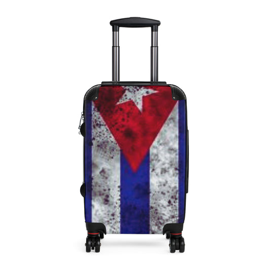 Cuban Flag Suitcase