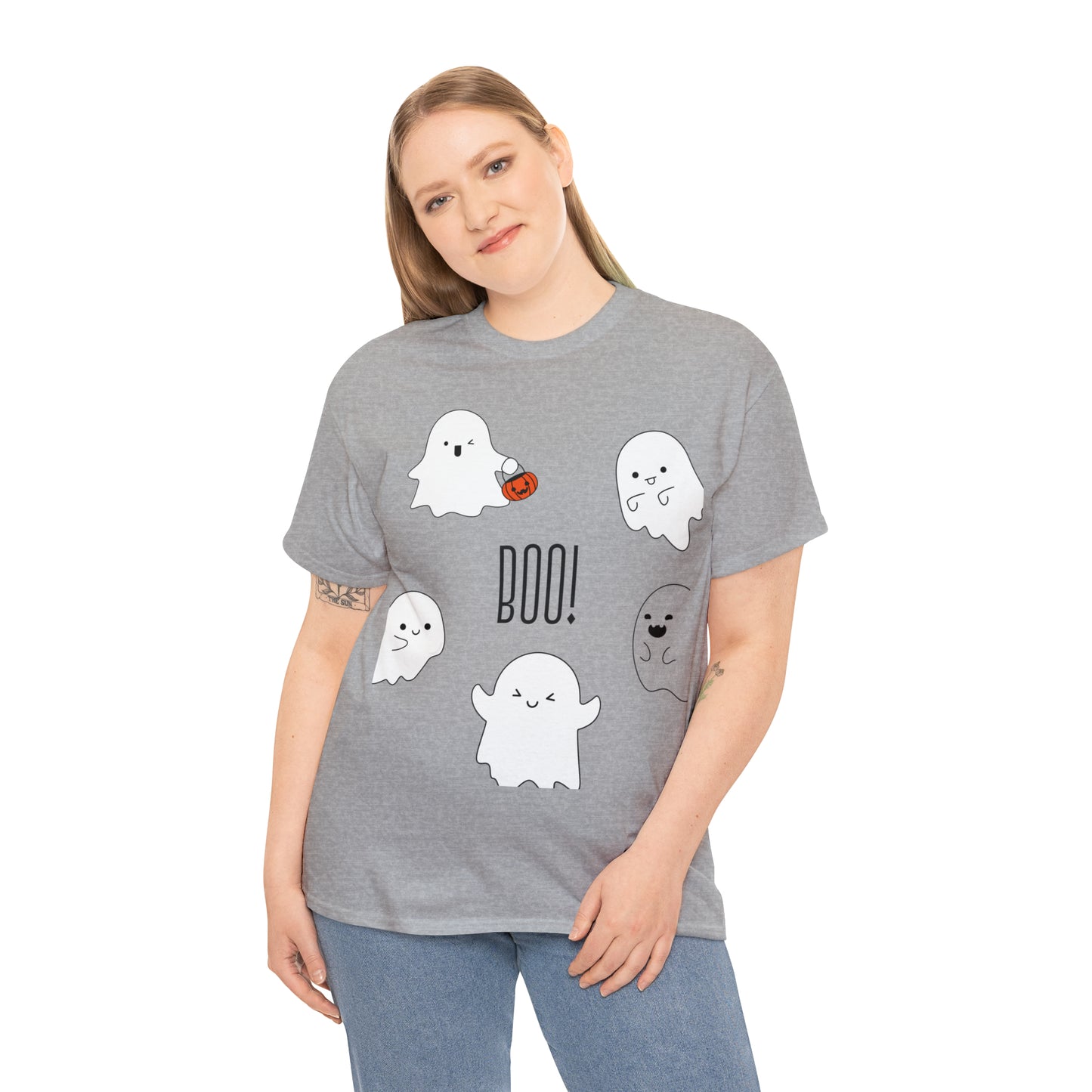 Little Ghosts  | Halloween  |  Unisex Heavy Cotton Tee