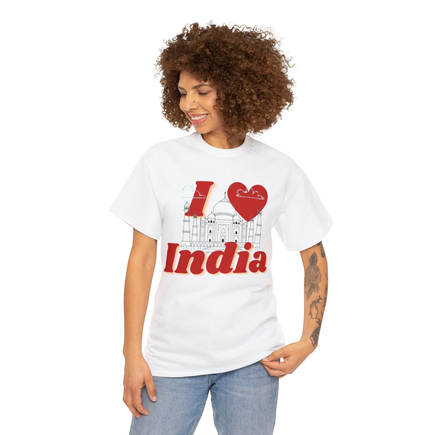 India  |  Tourist Shirt   |  Unisex Heavy Cotton Tee