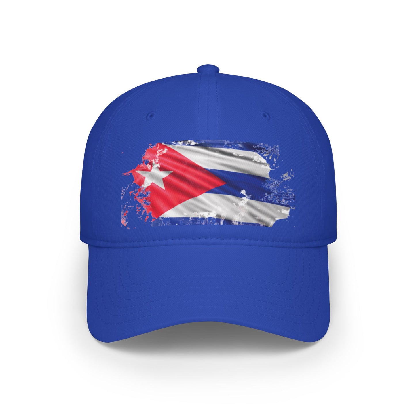 Gorra con Banedera | Bandera Cubana| Gorra de béisbol de perfil bajo