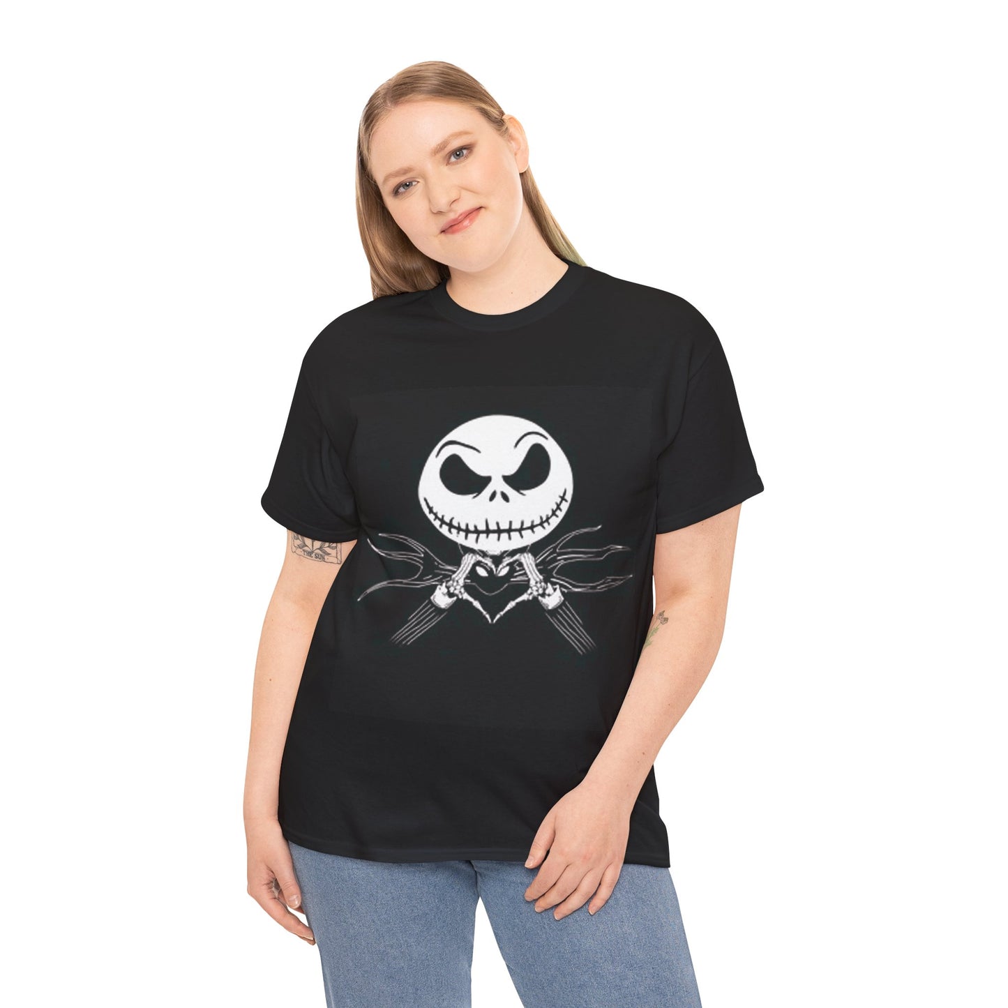 Jack Skellington | Esqueleto Aesthetic | Camiseta unisex de algodón pesado