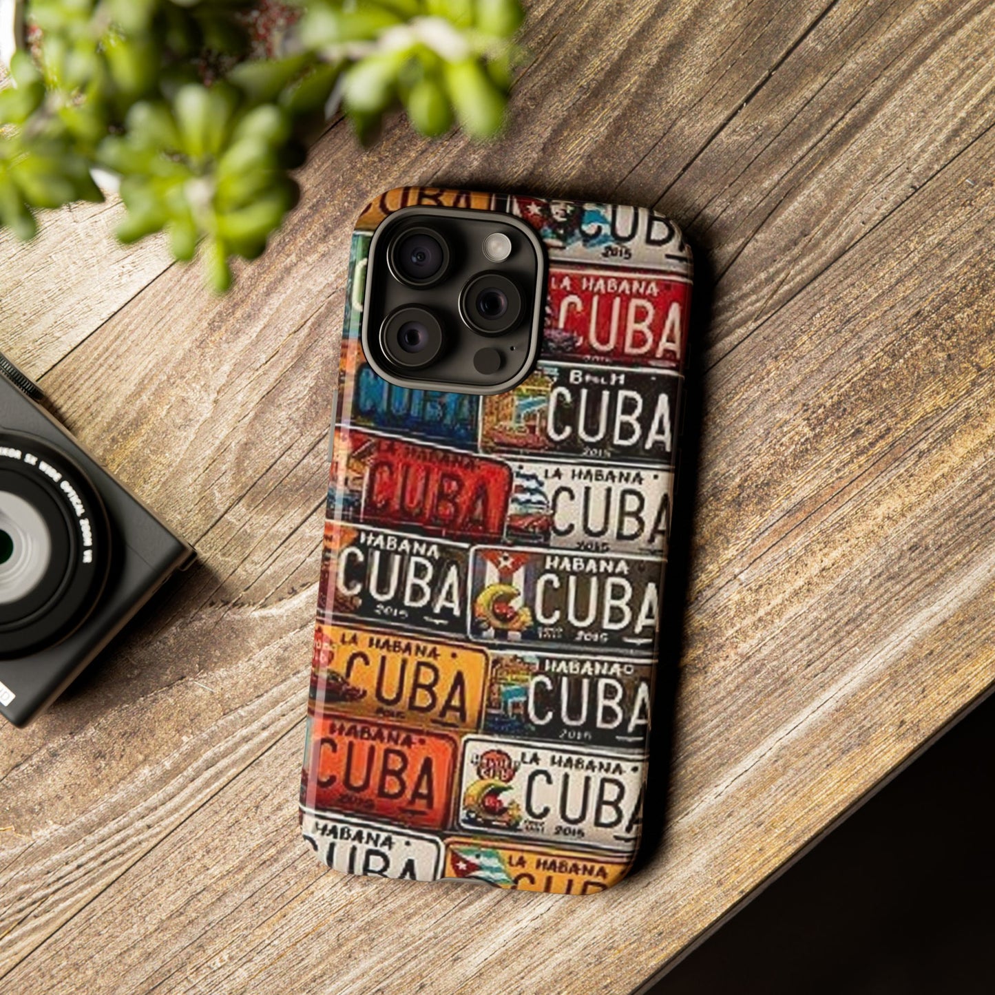 Cuban Old Car Registration Tough Cases| Iphone 16| Samsung Galaxy S 24