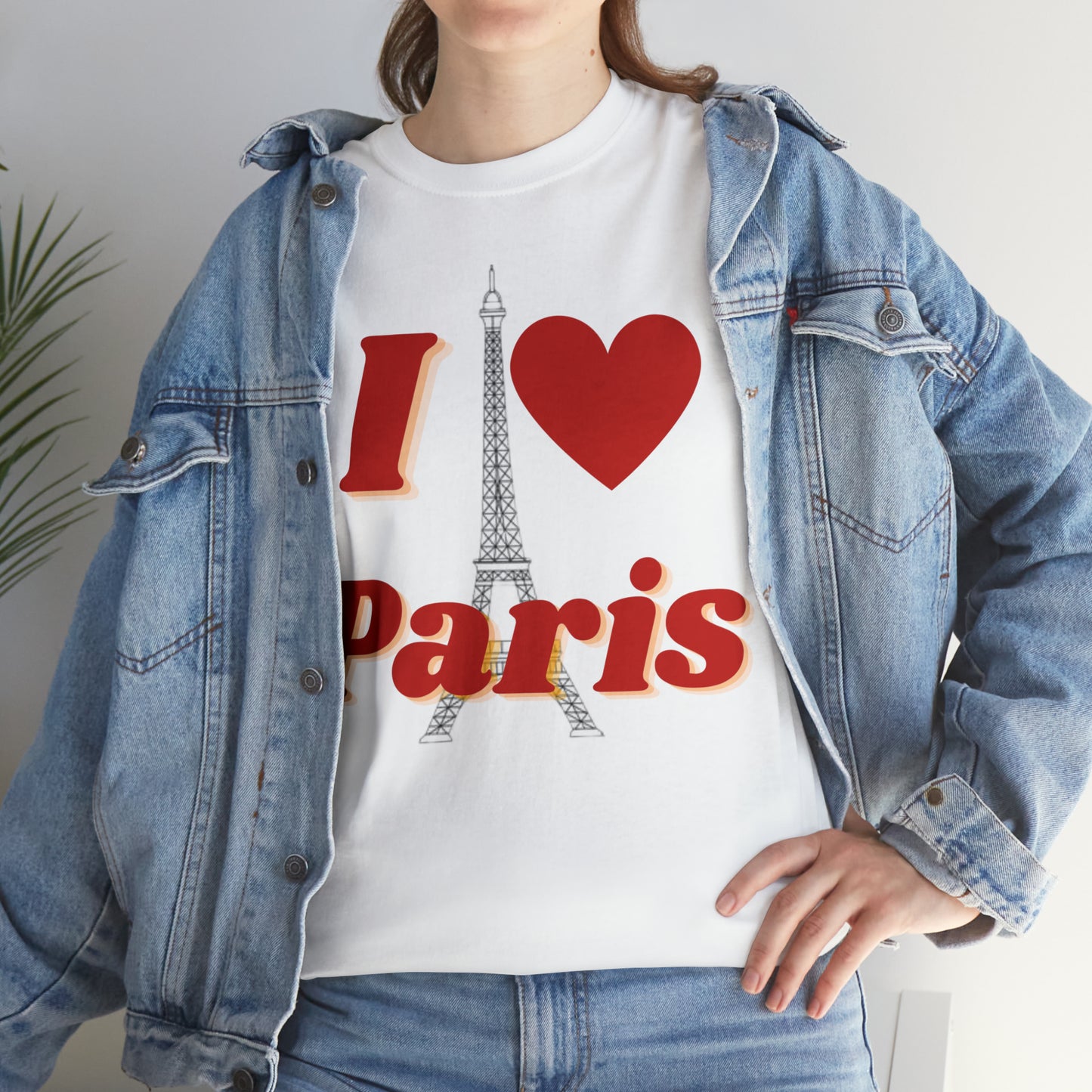 Paris  | Torre Eiffel  | Tourist Shirt  | Unisex Heavy Cotton Tee