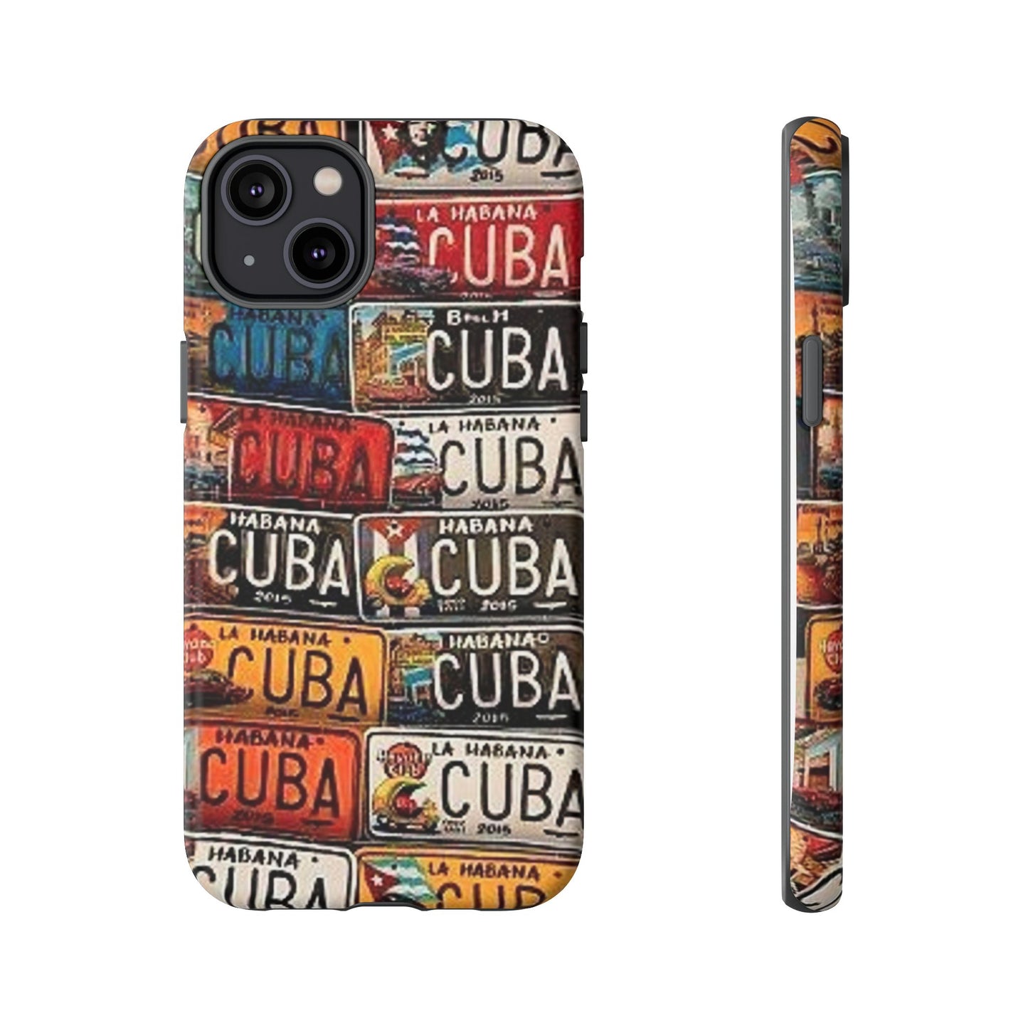 Cuban Old Car Registration Tough Cases| Iphone 16| Samsung Galaxy S 24