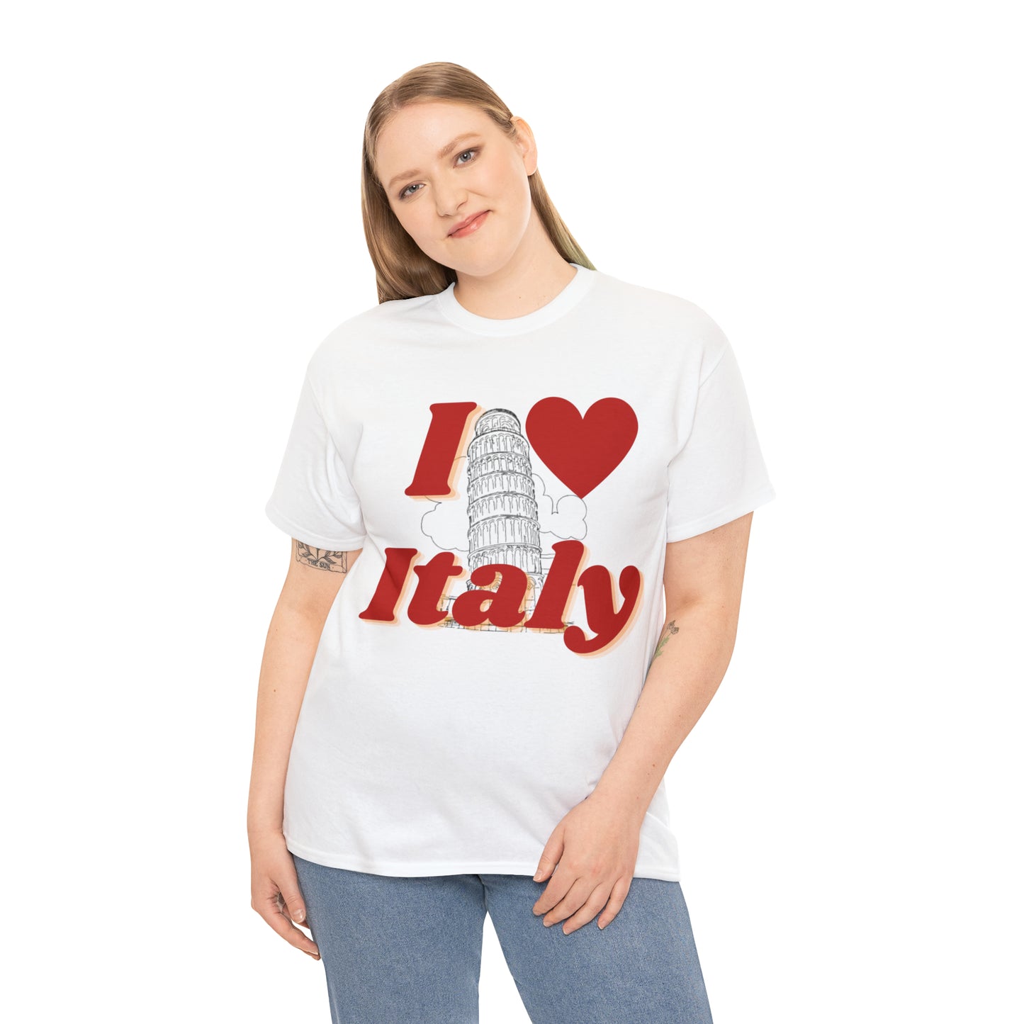 Italy | Tourist Shirt | Unisex Heavy Cotton Tee