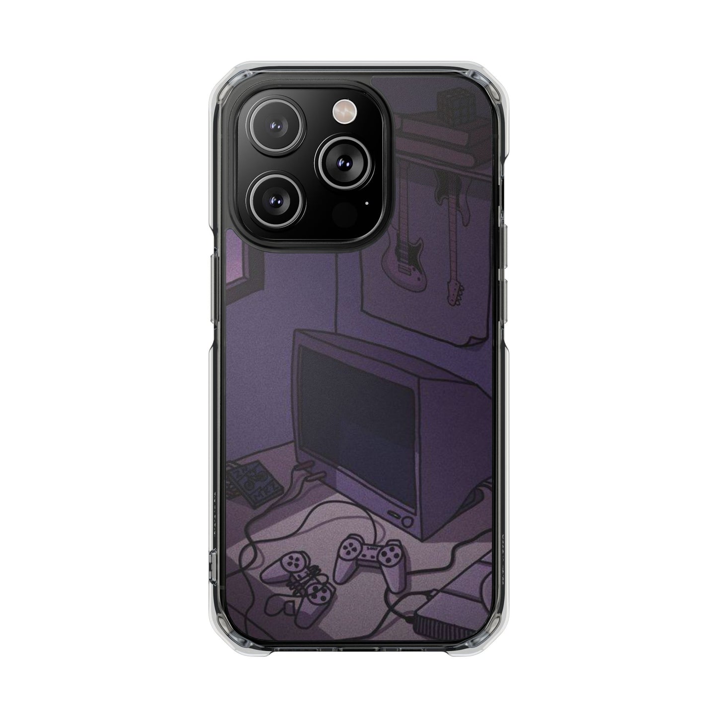 Retro Game Room | Iphone 16 Pro Max | Magnetic Clear Impact Cases