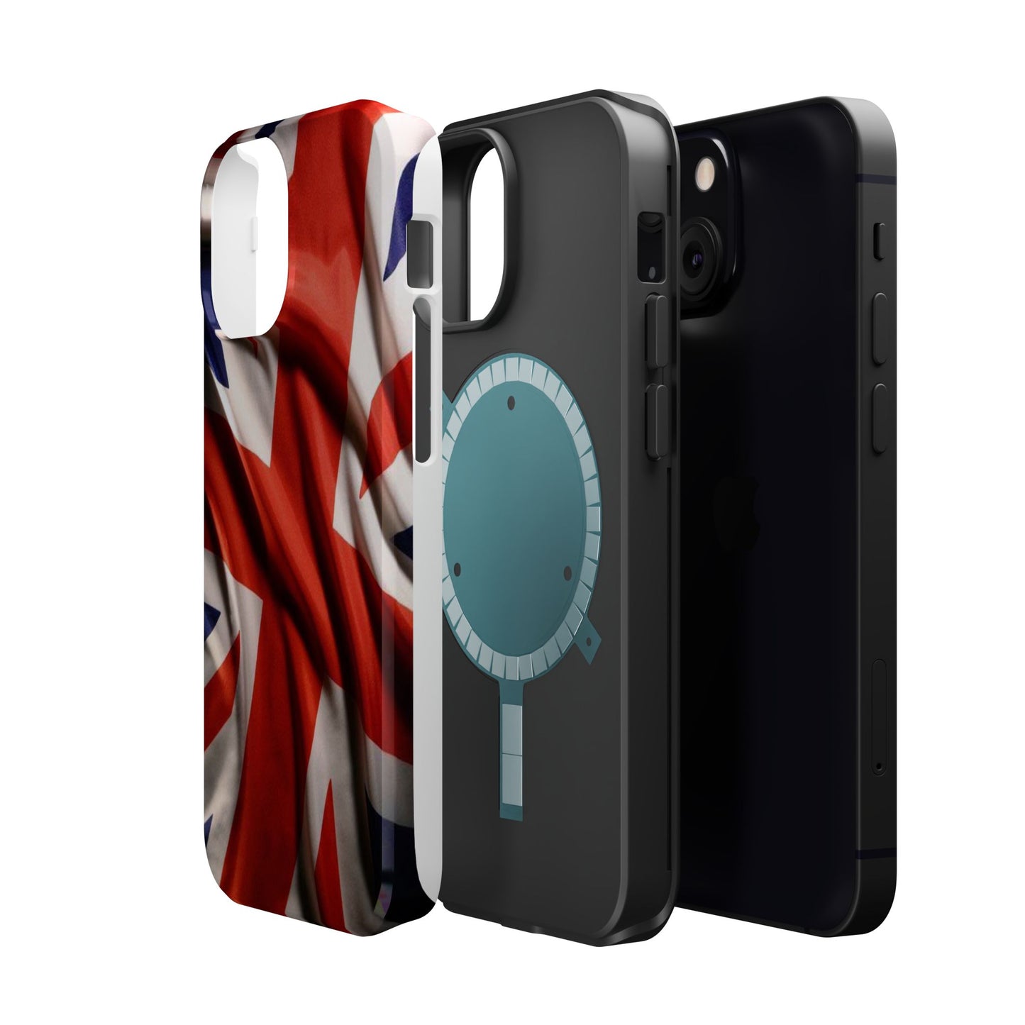 United kingdom Flag | Iphone 16 Pro Max | Magsafe | Magnetic Tough Cases