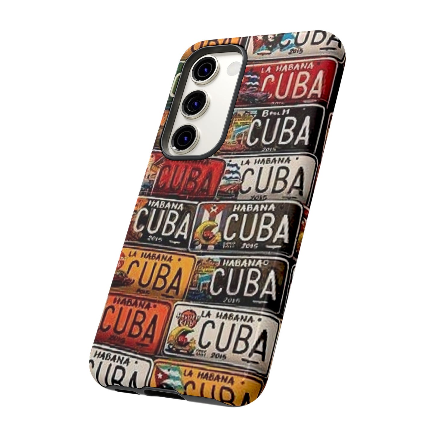 Cuban Old Car Registration Tough Cases| Iphone 16| Samsung Galaxy S 24