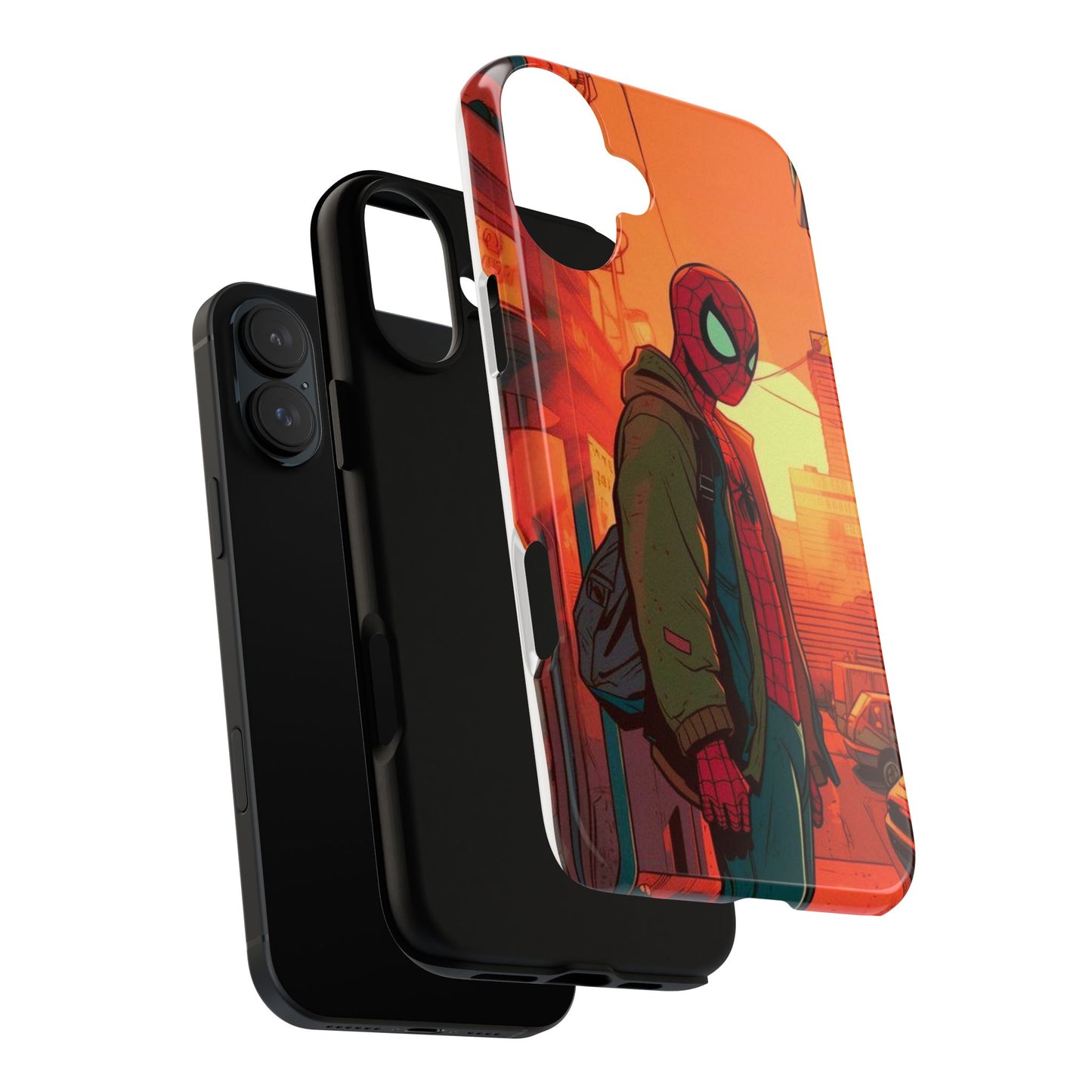 Spiderman High School | Iphone 16 Pro Max | Iphone Tough Cases