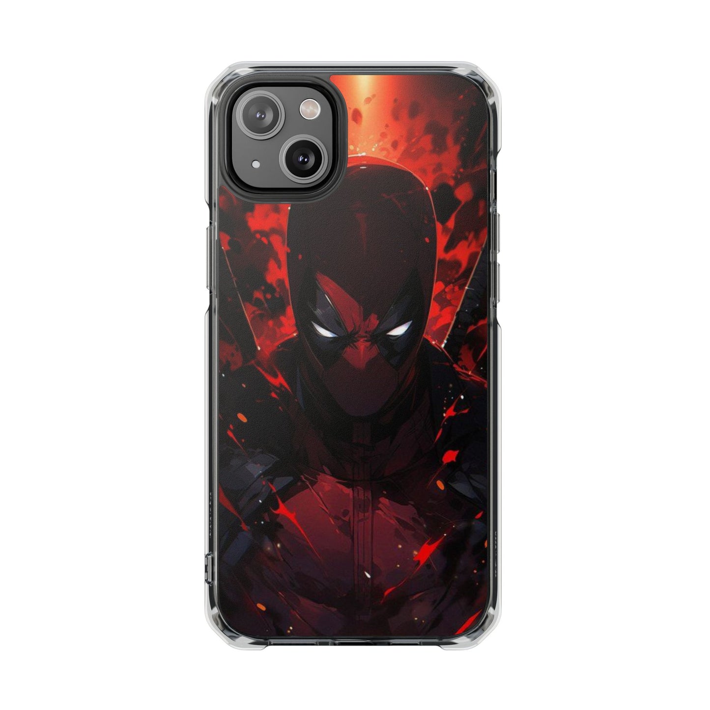 Deadpool | Iphone 16 Pro Max | Magnetic Clear Impact Cases