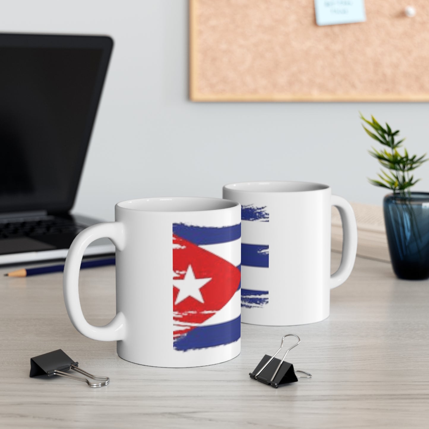 Bandera Cubana | Cuban Flag | Ceramic Mug