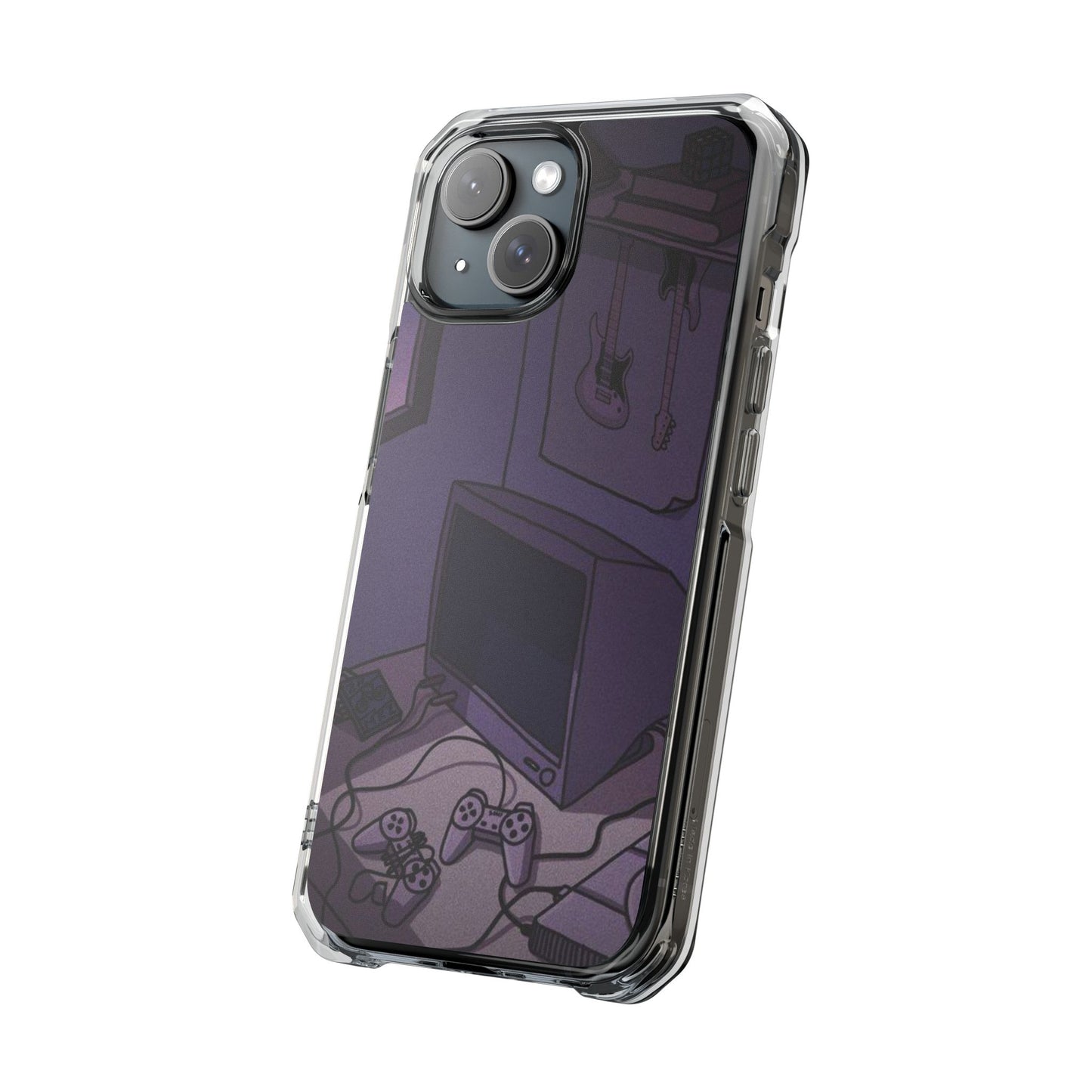 Retro Game Room | Iphone 16 Pro Max | Magnetic Clear Impact Cases