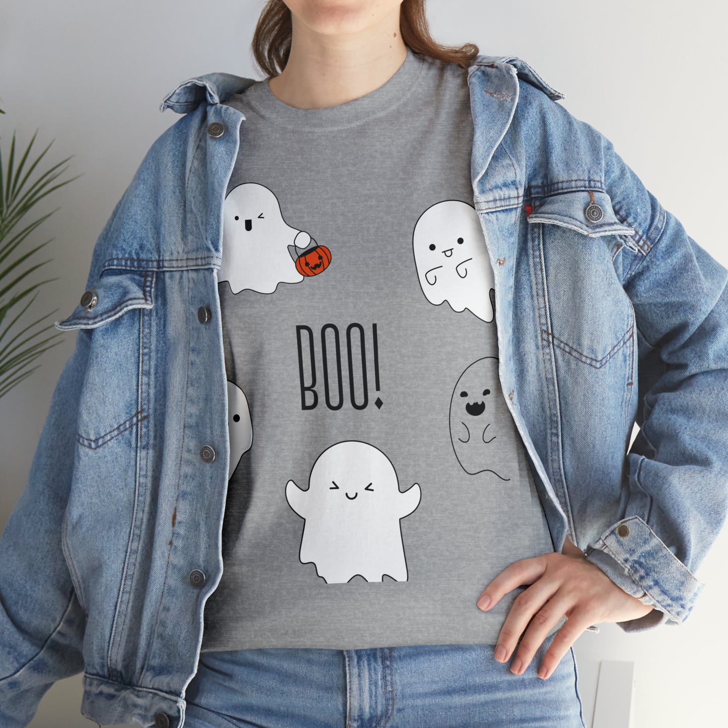 Little Ghosts  | Halloween  |  Unisex Heavy Cotton Tee