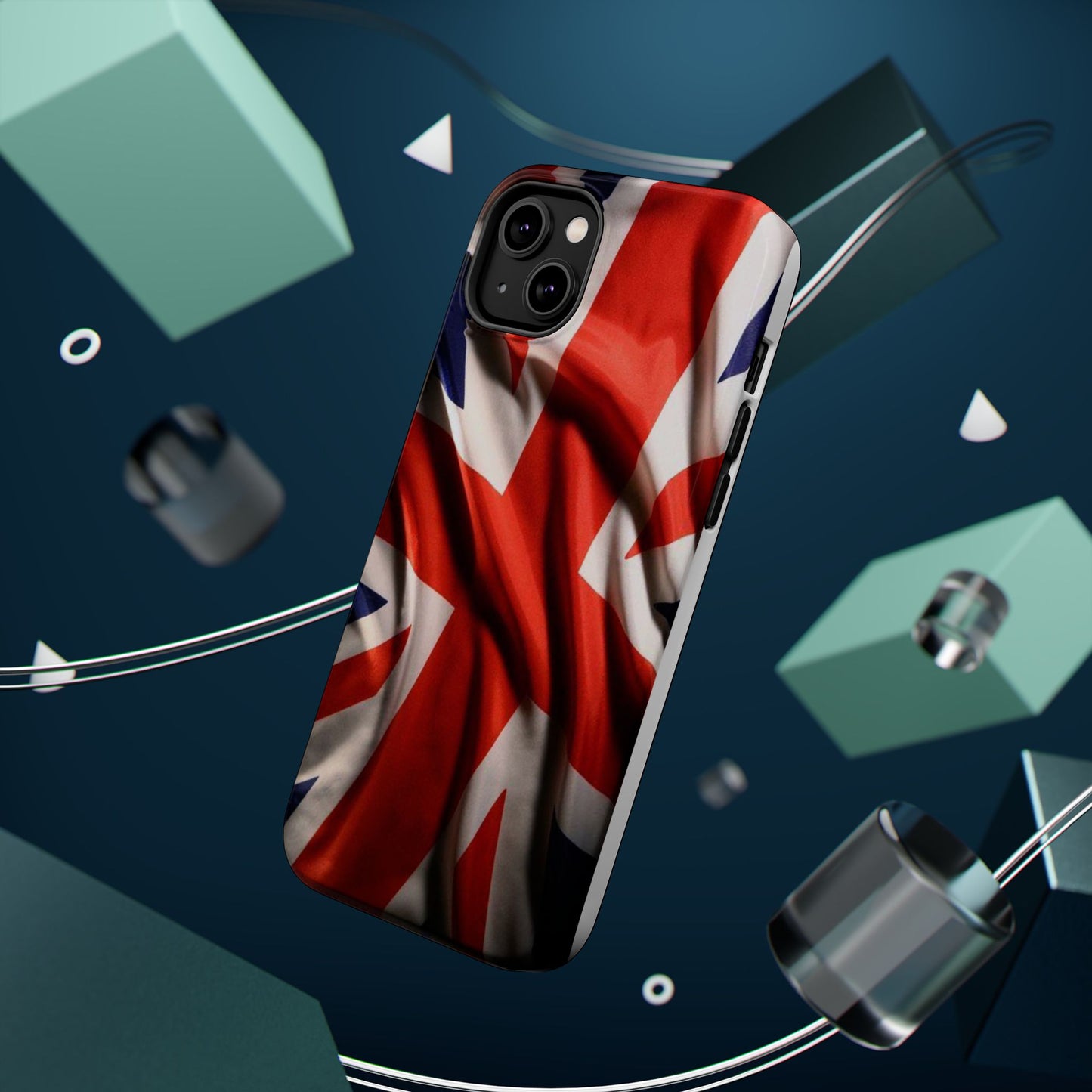 United kingdom Flag | Iphone 16 Pro Max | Magsafe | Magnetic Tough Cases