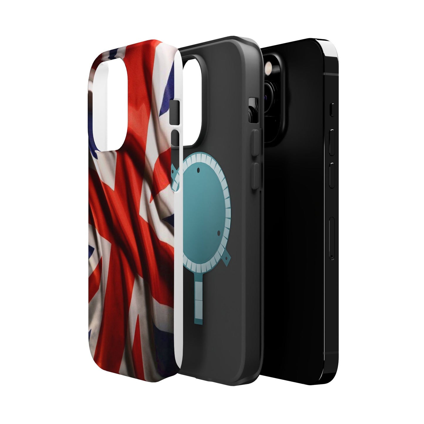 United kingdom Flag | Iphone 16 Pro Max | Magsafe | Magnetic Tough Cases