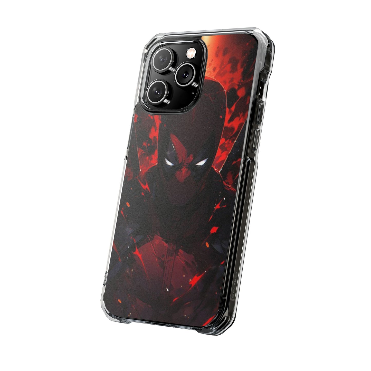 Deadpool | Iphone 16 Pro Max | Magnetic Clear Impact Cases