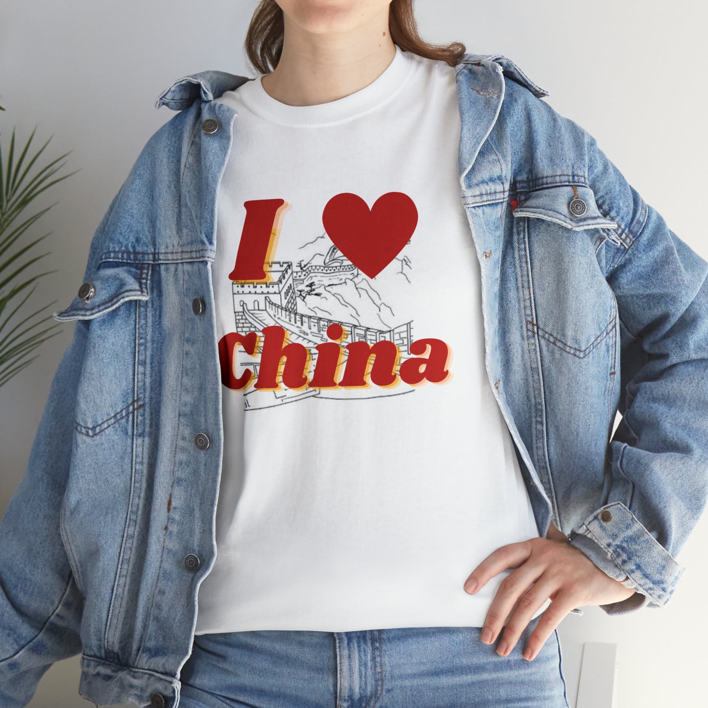 China  | Tourist Shirt  | Unisex Heavy Cotton Tee