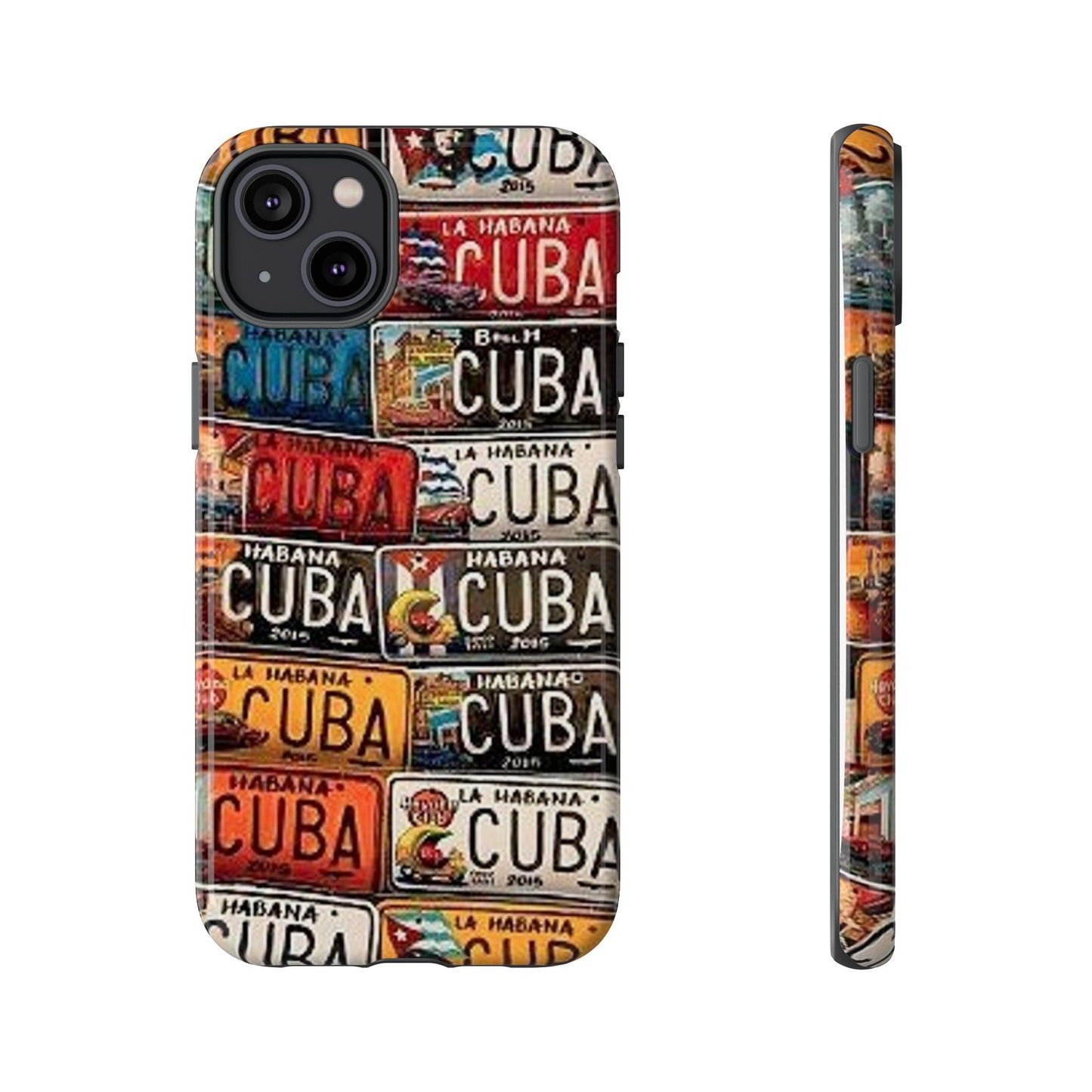 Cuban Old Car Registration Tough Cases| Iphone 16| Samsung Galaxy S 24