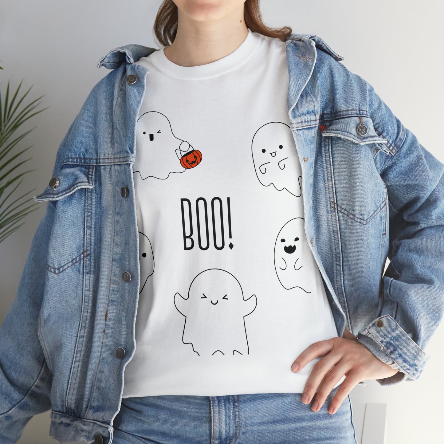 Little Ghosts  | Halloween  |  Unisex Heavy Cotton Tee