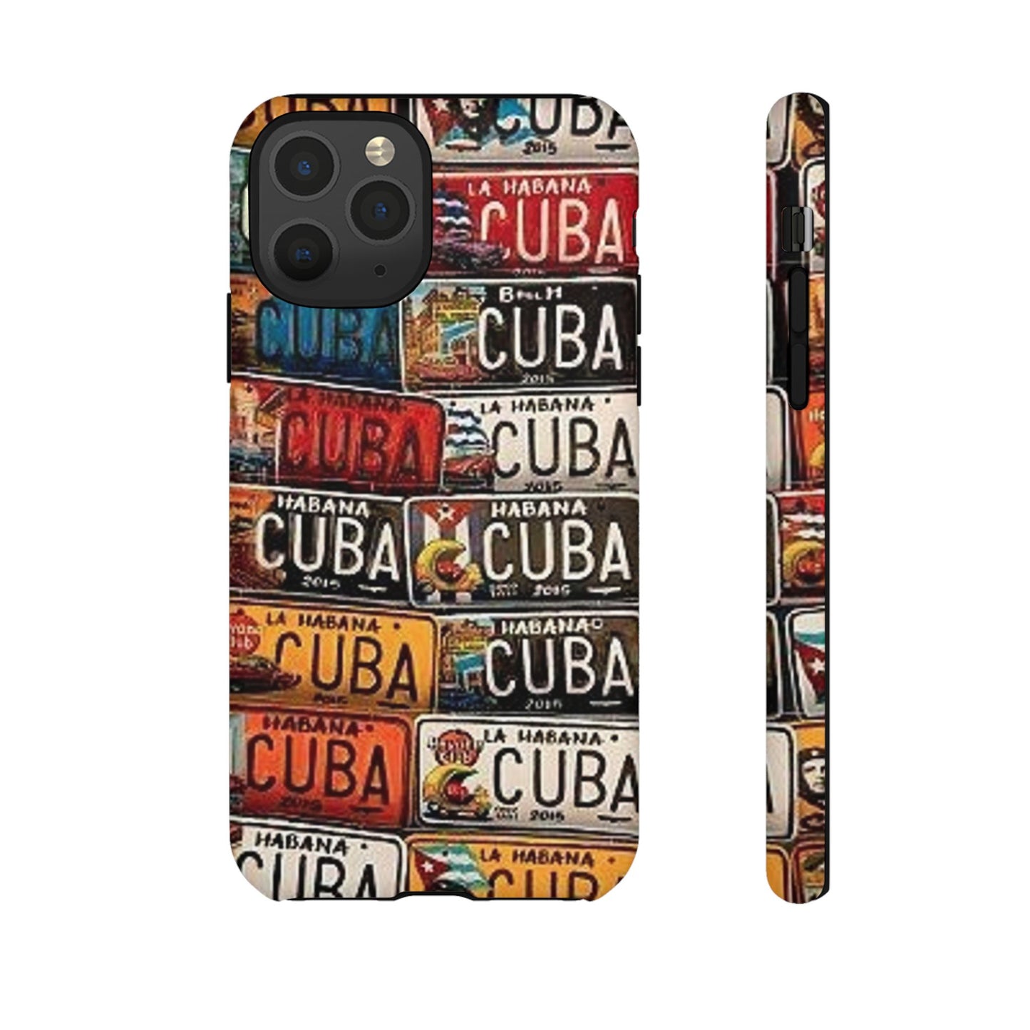 Cuban Old Car Registration Tough Cases| Iphone 16| Samsung Galaxy S 24