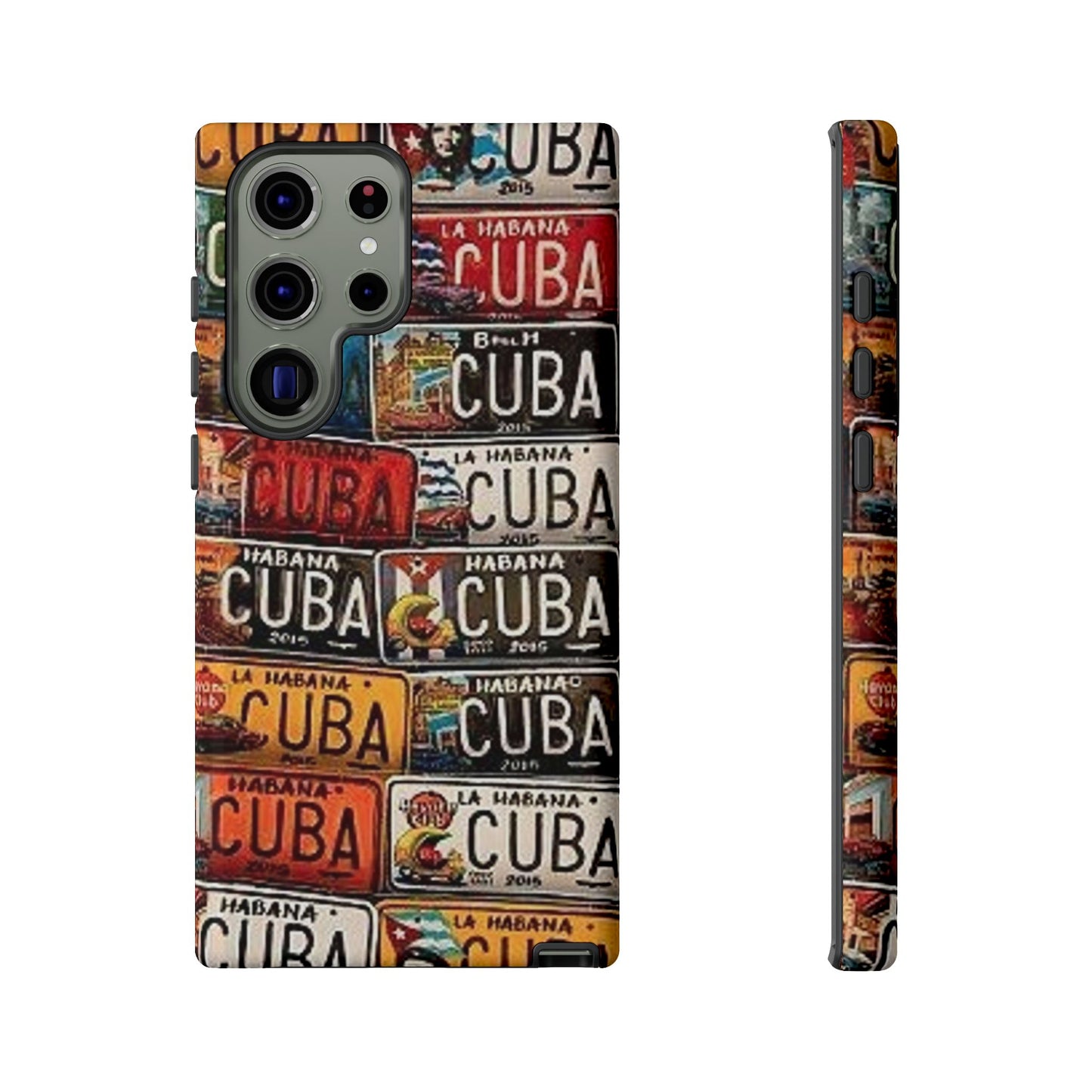 Cuban Old Car Registration Tough Cases| Iphone 16| Samsung Galaxy S 24