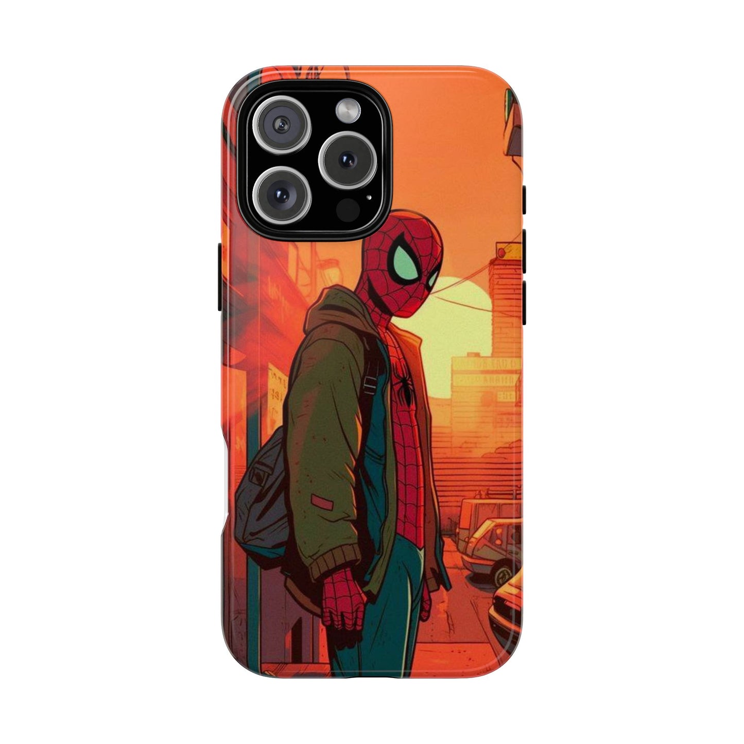 Spiderman High School | Iphone 16 Pro Max | Iphone Tough Cases