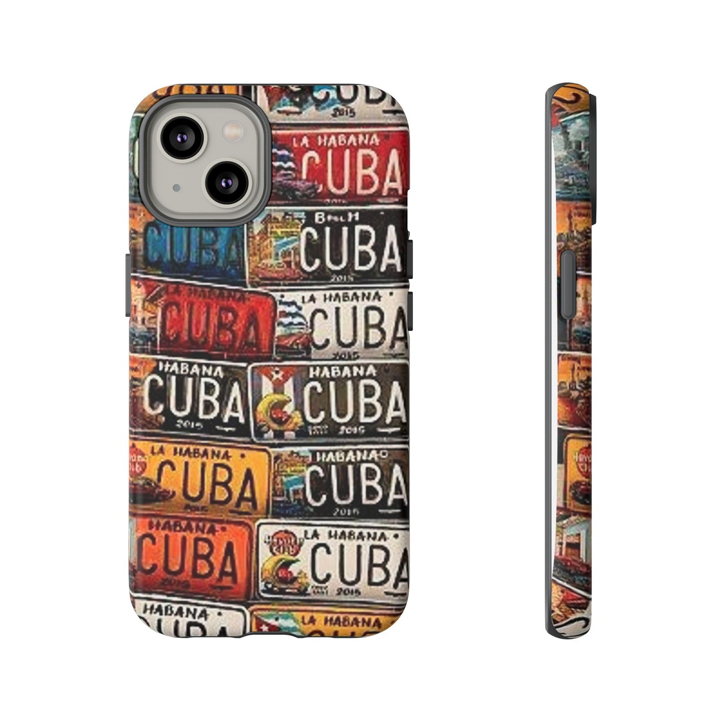 Cuban Old Car Registration Tough Cases| Iphone 16| Samsung Galaxy S 24