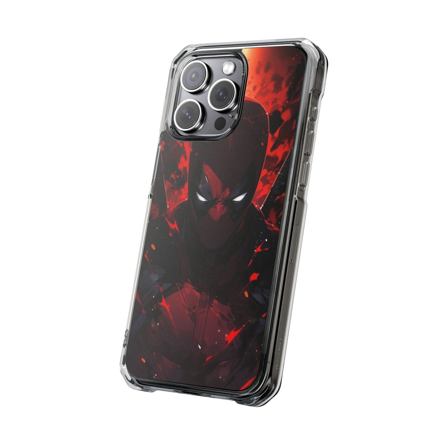 Deadpool | Iphone 16 Pro Max | Magnetic Clear Impact Cases