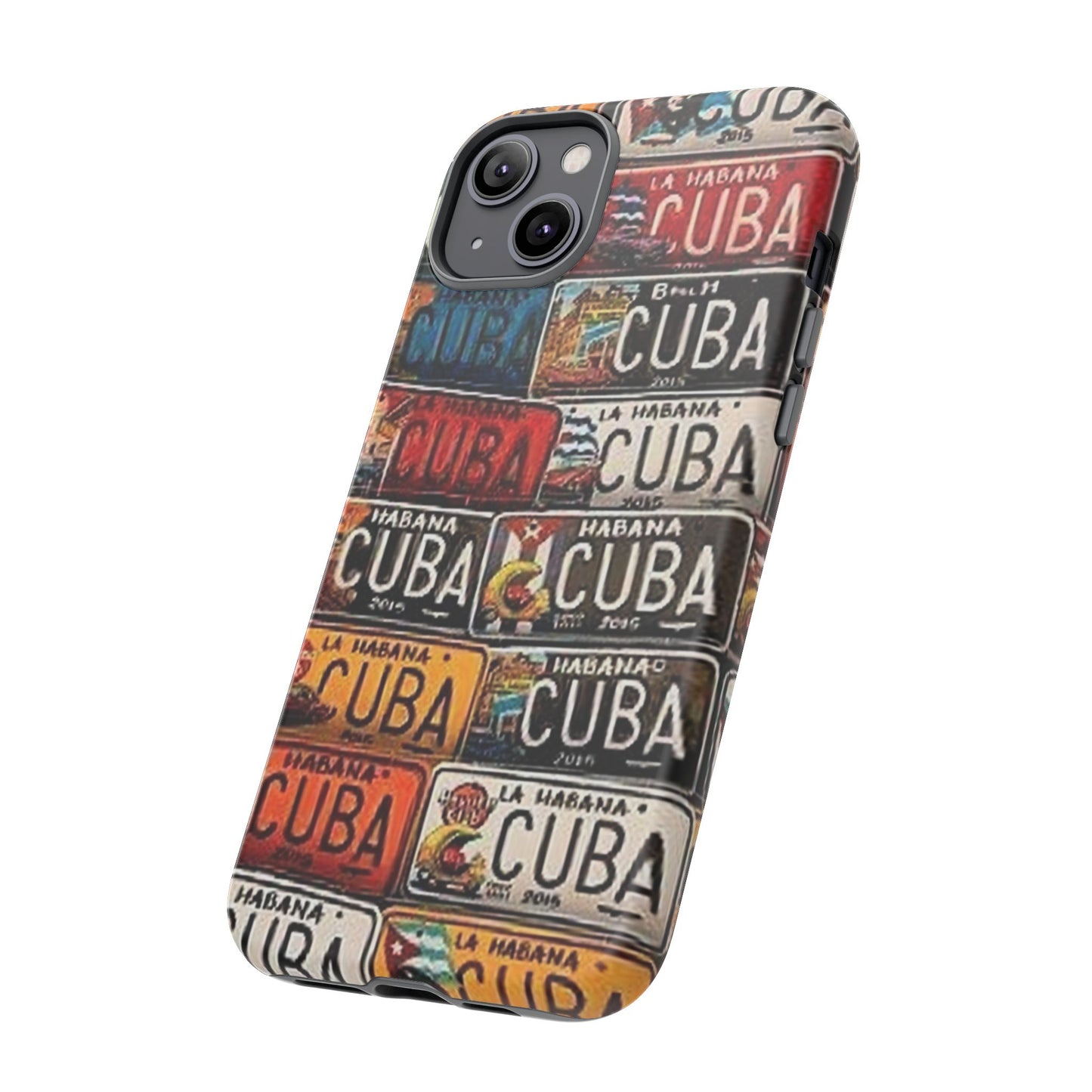 Cuban Old Car Registration Tough Cases| Iphone 16| Samsung Galaxy S 24