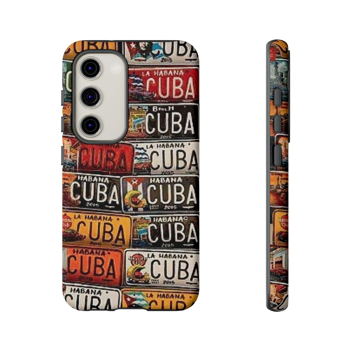 Cuban Old Car Registration Tough Cases| Iphone 16| Samsung Galaxy S 24