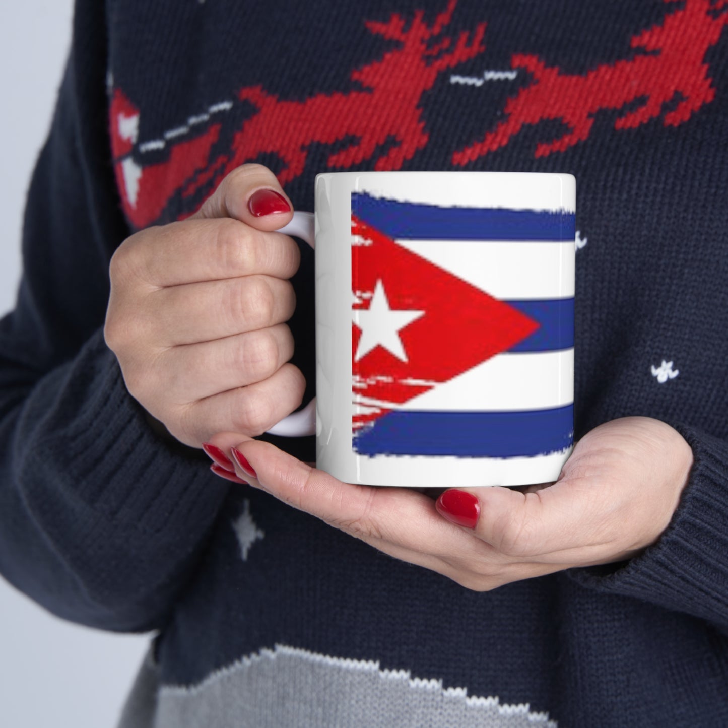 Bandera Cubana | Cuban Flag | Ceramic Mug