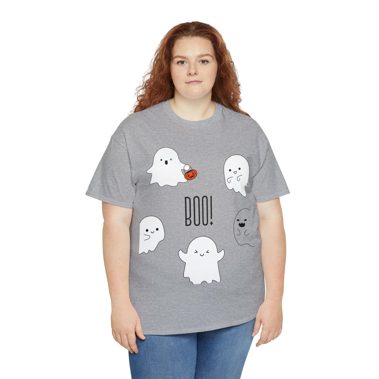 Little Ghosts  | Halloween  |  Unisex Heavy Cotton Tee